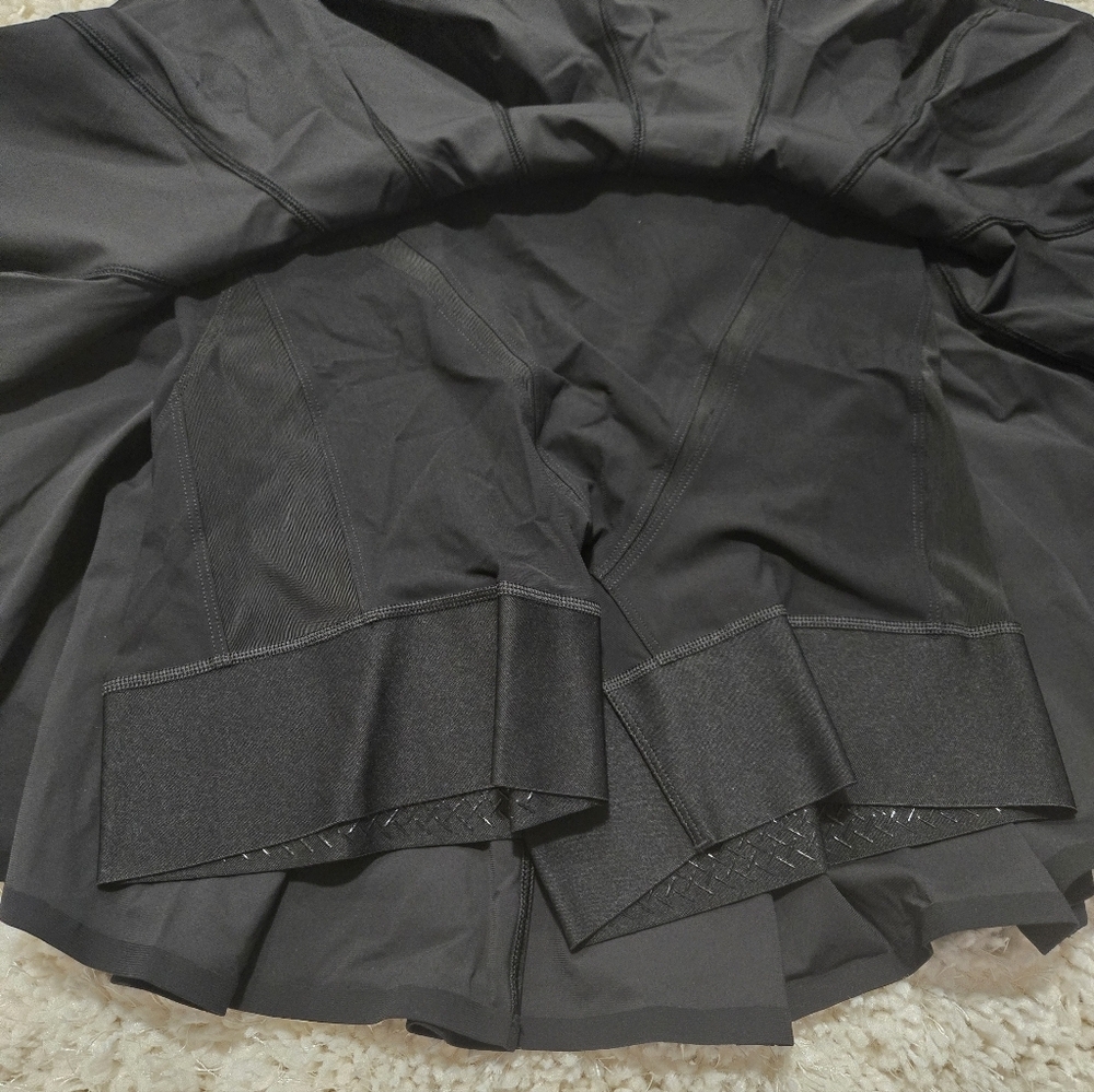 Jelenew Women's Black Cycling, Tennis, Pickleball Athletic Skirt Skort Size L - Picture 5 of 6